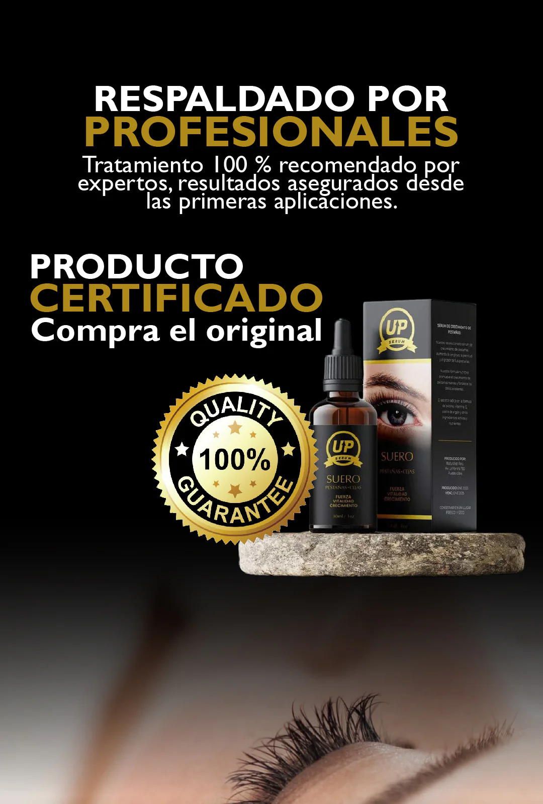 SERUM UP ALARGAMIENTO DE PESTAÑAS Y CEJAS